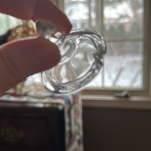 MCM miniature glass jam jelly jar, salt cellar, 3 piece set, EUC - Picture 3 of 10